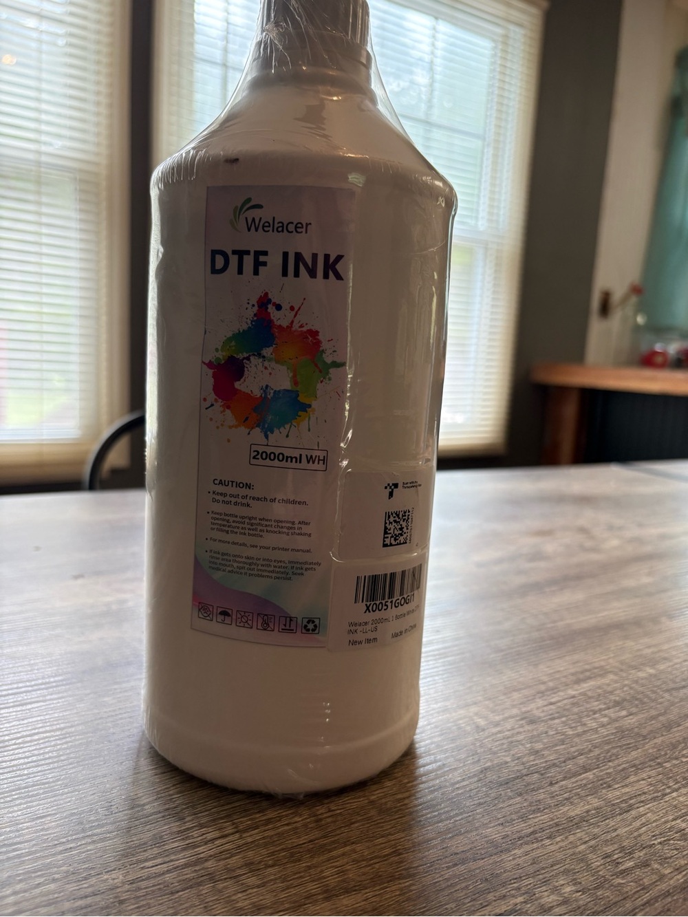 Acer White DTF Ink - 2000ml Professional Transfer Ink